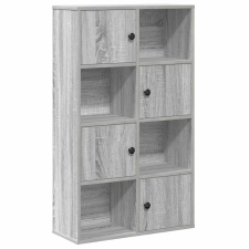 vidaXL szürke sonoma színű szerelt fa könyvespolc 60x24x101,5 cm (860396) bútor