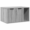 vidaXL szürke sonoma színű szerelt fa macskaalomdoboz 80 x 50 x 45 cm (857738)