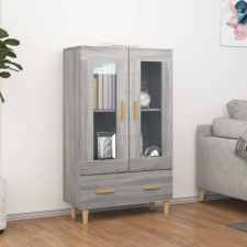 vidaXL szürke sonoma színű szerelt fa magasszekrény 70 x 31 x 115 cm bútor