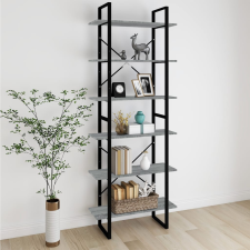 vidaXL szürke sonoma színű szerelt fa magasszekrény 80 x 30 x 210 cm bútor