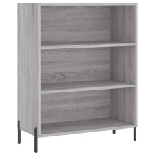 vidaXL szürke sonoma színű szerelt fa polcos szekrény 69,5x32,5x90 cm (828378) bútor