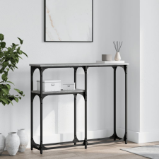 vidaXL szürke sonoma színű szerelt fa tálalóasztal 90x22,5x75 cm bútor