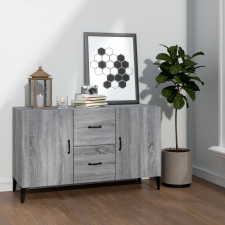 vidaXL szürke sonoma színű szerelt fa tálalószekrény 100 x 36 x 60 cm bútor