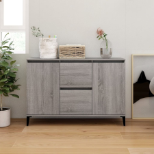 vidaXL szürke sonoma színű szerelt fa tálalószekrény 104 x 35 x 70 cm bútor