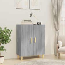 vidaXL szürke sonoma színű szerelt fa tálalószekrény 70 x 34 x 90 cm bútor