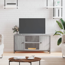 vidaXL szürke sonoma színű szerelt fa TV-szekrény 100x40x50 cm bútor