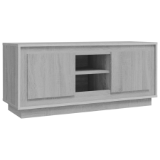 vidaXL szürke sonoma színű szerelt fa TV-szekrény 102x35x45 cm (819866) bútor
