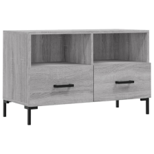 vidaXL szürke sonoma színű szerelt fa TV-szekrény 80x36x50 cm (828978) bútor