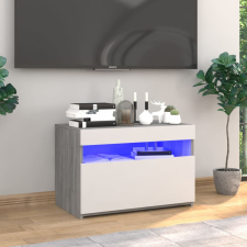 vidaXL szürke sonoma TV-szekrény LED-lámpákkal 60 x 35 x 40 cm bútor