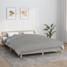 vidaXL szürke szövet súlyozott takaró 200 x 225 cm 13 kg lakástextília
