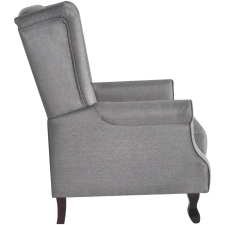 vidaXL szürke szövetfotel (242206) bútor
