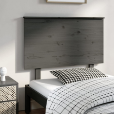 vidaXL szürke tömör fenyőfa ágyfejtámla 104x6x82,5 cm ágy és ágykellék
