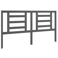 vidaXL szürke tömör fenyőfa ágyfejtámla 166 x 4 x 100 cm (818832) ágy és ágykellék