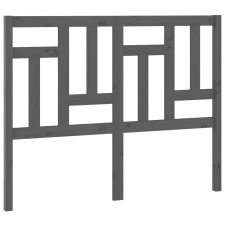 vidaXL szürke tömör fenyőfa ágyfejtámla 205,5x4x100 cm (818992) ágy és ágykellék