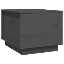 vidaXL szürke tömör fenyőfa dohányzóasztal 40x50x35 cm (813412) bútor