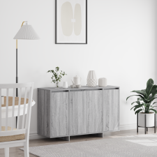 vidaXL Tálaló Szürke sonoma Szerelt fa 120 x 41 x 75 cm bútor