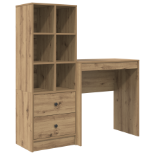 vidaXL tárolós íróasztal Artisan tölgy Műszaki Fa (3337312) íróasztal