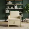vidaXL Tárolós Kanapé Krémszínű 72 x 78 x 87 cm Poliészter