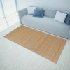 vidaXL Téglalap Alakú Barna Bambusz Szőnyeg 80 x 300 cm