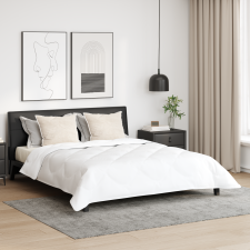 vidaXL Téli takaró párnával 3 pcs Fehér 240 x 200 cm Mikroszálas lakástextília