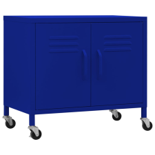 vidaXL tengerészkék acél tárolószekrény 60 x 35 x 56 cm (336262) bútor