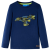 vidaXL Tengerészkék hosszú ujjú gyerekpóló 92