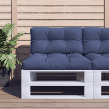 vidaXL tengerészkék oxford szövet raklappárna 70 x 40 x 12 cm lakástextília