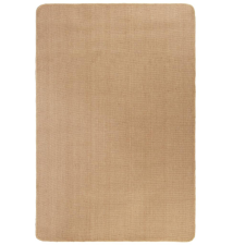 vidaXL Természetes színű juta szőnyeg latex hátoldallal 70 x 130 cm lakástextília