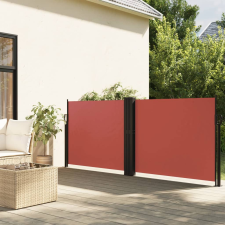 vidaXL terrakotta behúzható oldalsó napellenző 100 x 1000 cm kerti bútor
