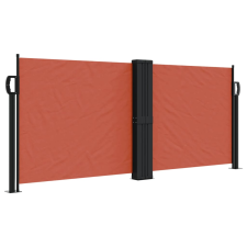 vidaXL terrakotta behúzható oldalsó napellenző 100 x 1000 cm kerti bútor