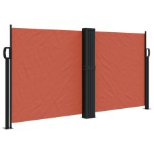 vidaXL terrakotta behúzható oldalsó napellenző 120 x 600 cm kerti bútor