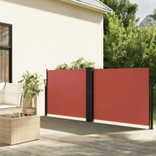 vidaXL terrakotta behúzható oldalsó napellenző 120 x 600 cm kerti bútor