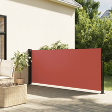 vidaXL terrakotta behúzható oldalsó napellenző 140 x 600 cm kerti bútor