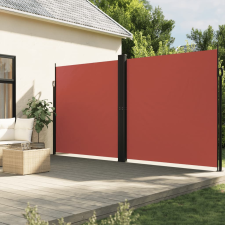 vidaXL terrakotta behúzható oldalsó napellenző 220 x 1000 cm kerti bútor