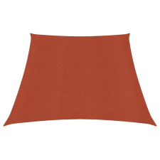 vidaXL terrakotta HDPE napvitorla 160 g/m² 3/4 x 2 m kerti bútor