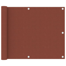 vidaXL terrakotta oxford-szövet erkélyparaván 75 x 300 cm kerti bútor