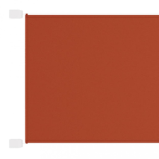vidaXL terrakotta oxford-szövet függőleges napellenző 60 x 1000 cm kerti bútor