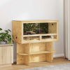 vidaXL Terrárium Barna 100 x 50 x 100 cm OSB