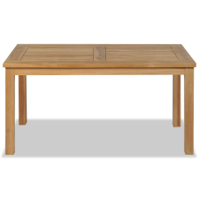 vidaXL tíkfa dohányzóasztal 90 x 50 x 45 cm (43253) bútor