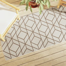 vidaXL többszínű csúszásgátló rövid szálú szőnyeg 80 x 300 cm lakástextília