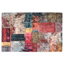 vidaXL Többszínű foltvarrott csúszásmentes mosható szőnyeg 80 x 150 cm lakástextília