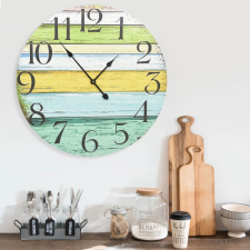 vidaXL többszínű MDF falióra 60 cm falióra
