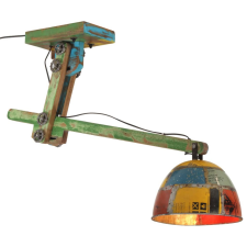 vidaXL többszínű mennyezeti lámpa 25 W 105x30x65-108 cm E27 világítás