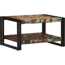 vidaXL többszínű tömör újrahasznosított fa dohányzóasztal 90x50x38cm (4102720) bútor