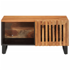 vidaXL tömör akácfa dohányzóasztal 80 x 51 x 40 cm (377457) bútor