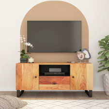 vidaXL tömör akácfa és szerelt fa TV-szekrény 105 x 33,5 x 46 cm bútor