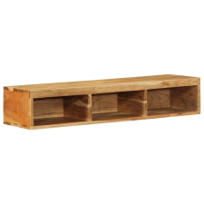 vidaXL tömör akácfa falra szerelhető TV-szekrény 100x30x19 cm bútor