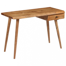 vidaXL Tömör akácfa íróasztal 110 x 50 x 76 cm íróasztal