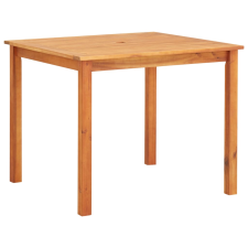 vidaXL tömör akácfa kerti asztal 88 x 88 x 74 cm (45961) kerti bútor