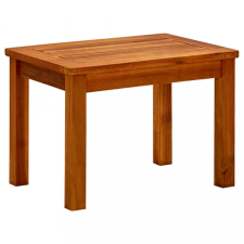 vidaXL tömör akácfa kerti dohányzóasztal 50 x 35 x 36 cm kerti bútor